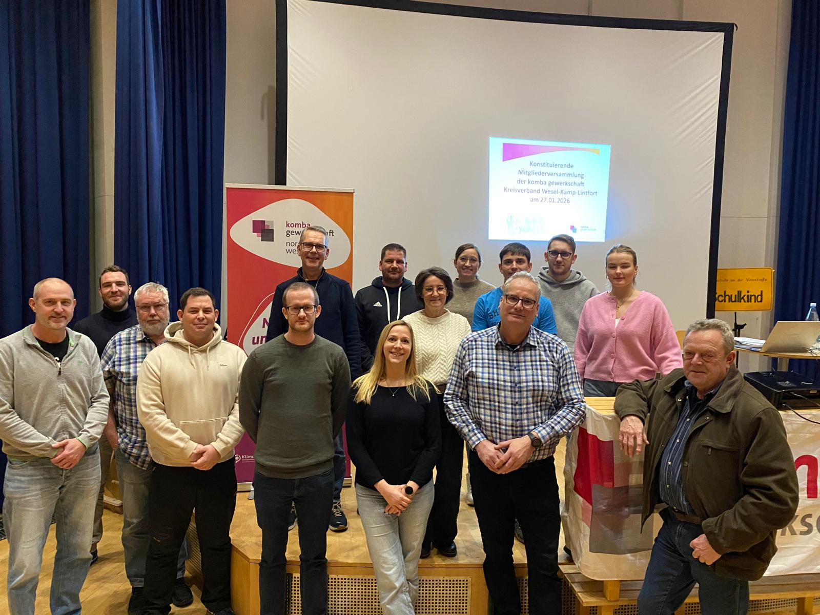 konstituierende Mitgliederversammlung Wesel Kamp Lintfort